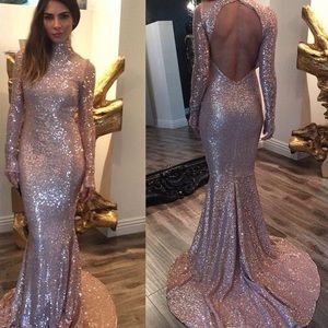 Rose Gold NYE Gown